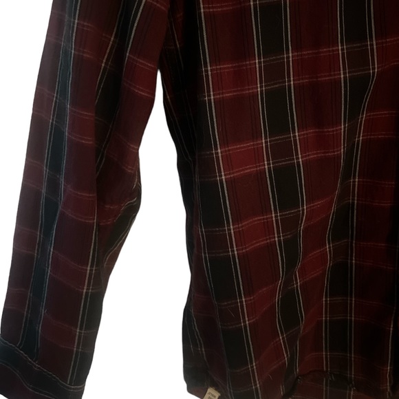 Men’s Vans Long-Sleeve Plaid Button Down Shirt - Picture 6 of 7